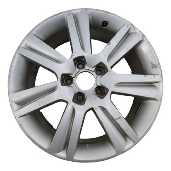 Roda Aro 17 Aluminio Audi A4 2013 5x112 Tala 7.5  Prateado