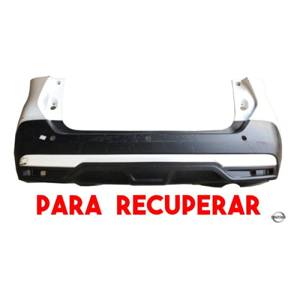 Parachoque Traseiro Nissan Kicks 2016 A 2020 Para Recuperar