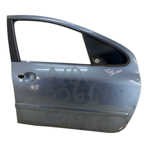 Porta Dianteira Direita Peugeot 307 2005 2006 2007 2008 2009 Dianteira Direita Prata