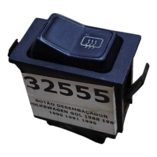 Botão Desembaçador Volkswagen Gol 1988 1989 1990 1991 1996