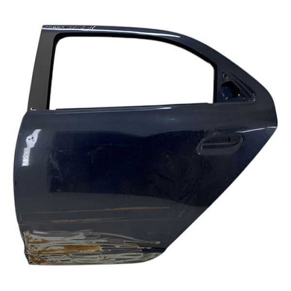 Porta Traseira Esquerda Cobalt Spin 2013 2014 2015 2016 2017 Traseira Esquerda Preta