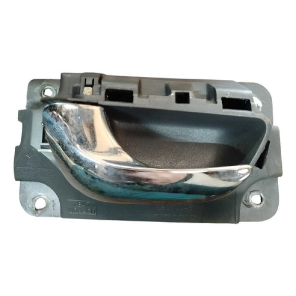 Macaneta Interna Traseira Esquerda Porta Volvo S80 2000 2001 Preto Traseira