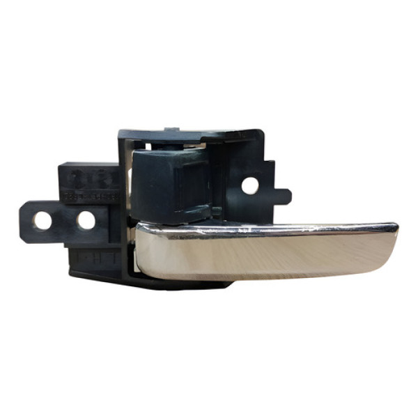 Maçaneta Interna Porta Asx 2010 2012 Dianteira Esquerda Prateado Dianteira