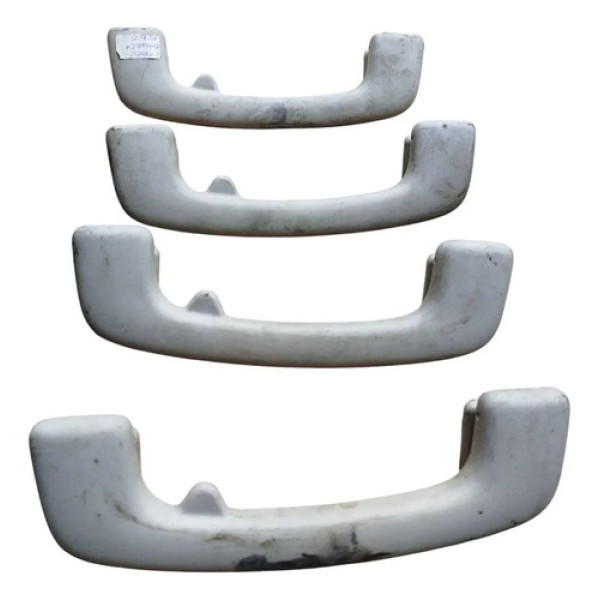 Kit Puxador De Teto Citroen Grand C4 Picasso 2009 Cinza