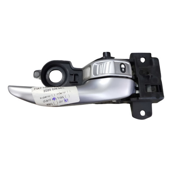 Maçaneta Interna Porta Dianteira Direita Fiat Toro 2020 2021 Dianteira
