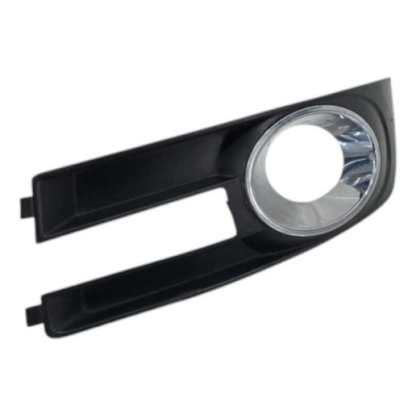 Moldura Grade Farol Milha Esquerda Stilo 2007 2008 2009 2010 Preta Esquerdo