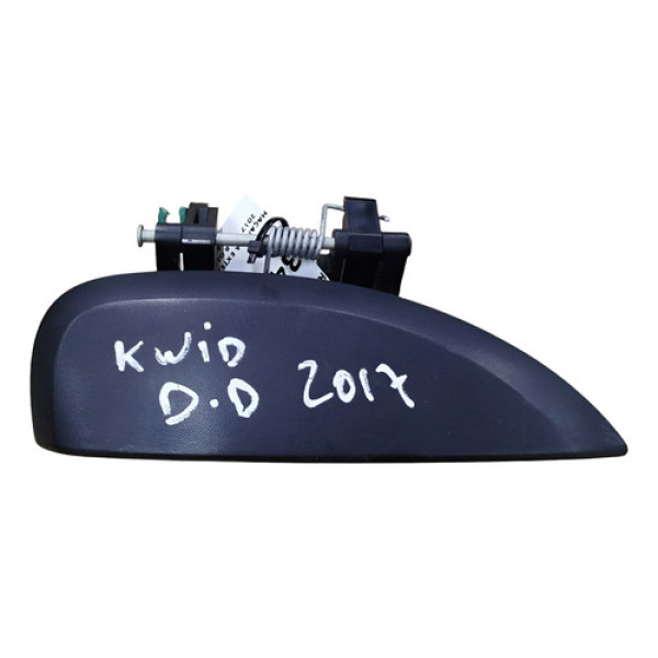Maçaneta Externa Kwid 2017 2018 Dianteira Direita Preto
