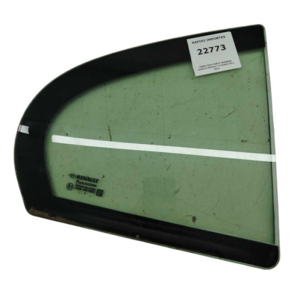 Vidro Fixo Porta Traseira Direita Renault  Fluence 2011 2012