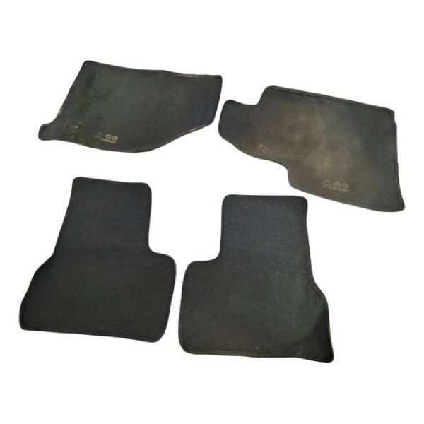 Jogo De Tapete Original Citroen C3 2011 Preto