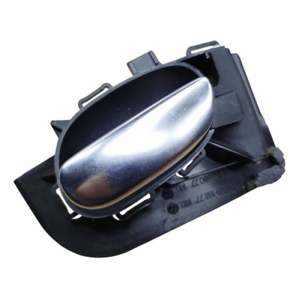 Maçaneta Interna Peugeot 206 207 Direita 2009 2011 2013 2014 Preto Dianteira