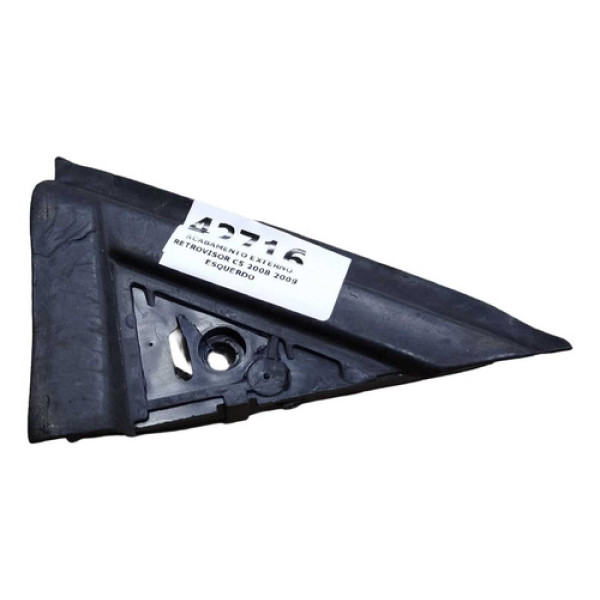 Acabamento Externo Retrovisor C5 2008 2009 Esquerdo Preto