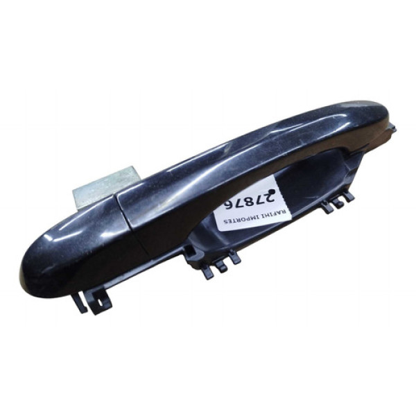 Maçaneta Externa Fiat Argo Dianteira Direita 2017 2018 2019 Preto Dianteira