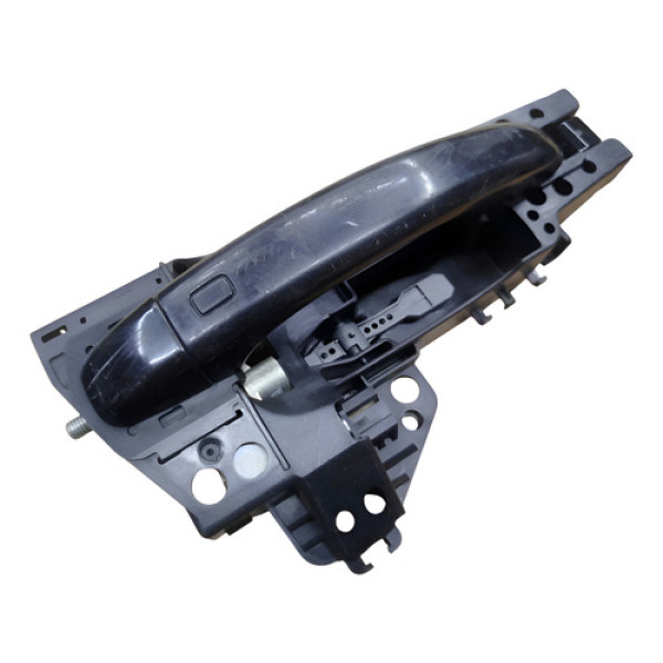 Maçaneta Externa Porta A4 2009 2012 Dianteira Direita Preta