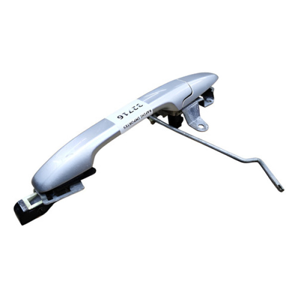 Maçaneta Externa Porta Honda Civic 2010 Traseira Esquerda Prata Traseira