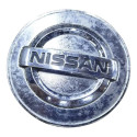 Acabamento Calota Central Roda Nissan March 2014 2015 Prateado