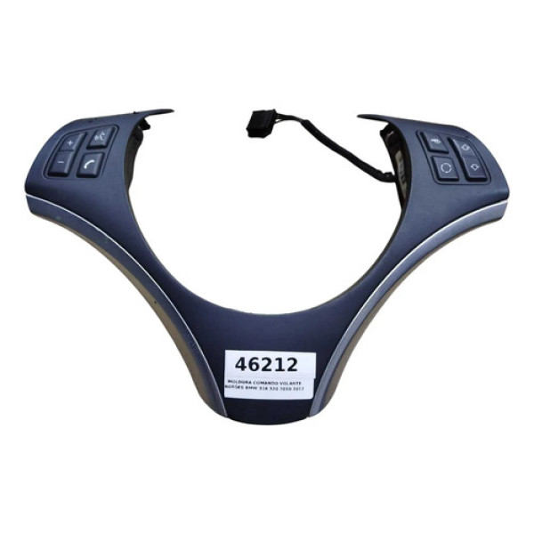Moldura Comando Volante Botões Bmw 318 320 2010 2012