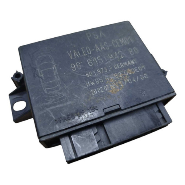 Módulo Sensor Estacionamento Citroen C4 2007 2009 2011 2012 Preta