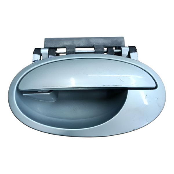 Maçaneta Externa Porta Meriva 2004 2010 Traseira Esquerda Cinza