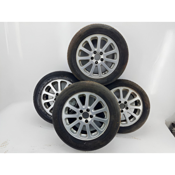 Jogo Roda Volvo S80 5x108 Aro 16 Volvo Prateado