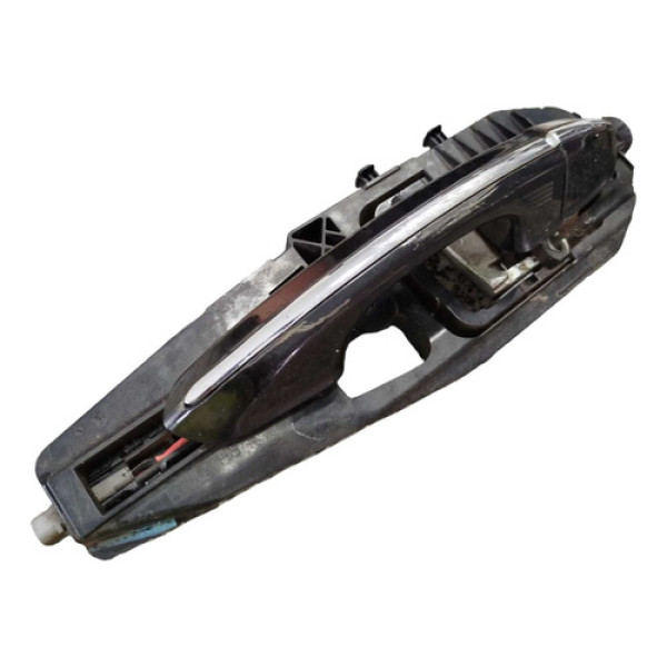 Maçaneta  Externa Porta Traseira Direita Ford Fusion 2014 Preta Traseira