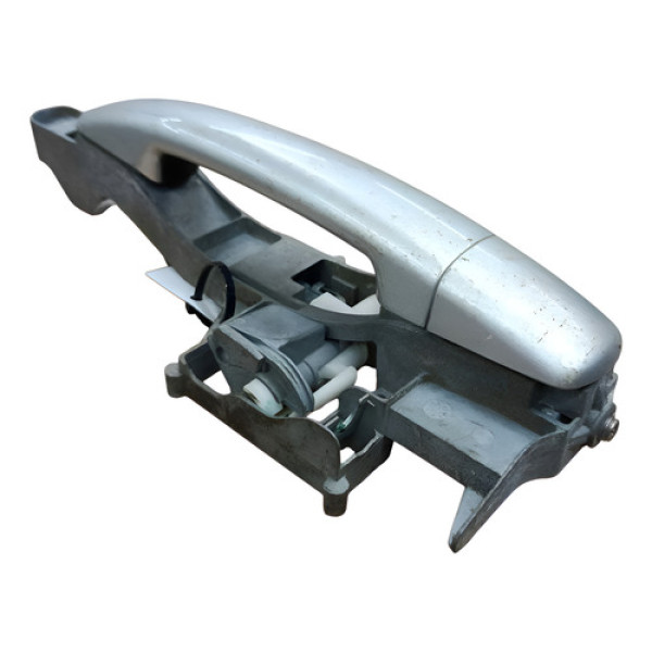 Maçaneta Externa Porta Grand C4 2009 Dianteira Direita Prateado