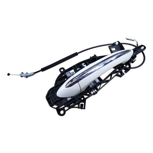 Maçaneta Externa Chevrolet Cruze 2018 Dianteira Esquerda Branca Dianteira