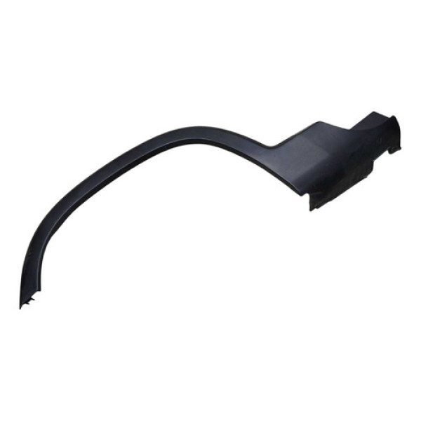 Aplique Paralama Fiat Toro 2017 2018 2019 Traseiro Direito Preta