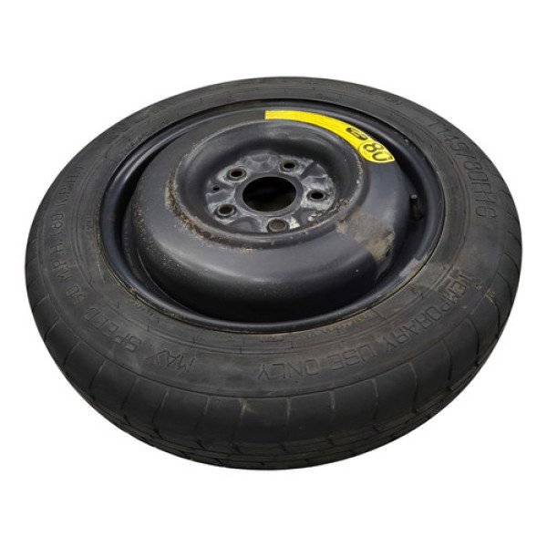 Estepe Fino Fiat Freemont Aro 16 5x127 2009 2010 2011 Preto