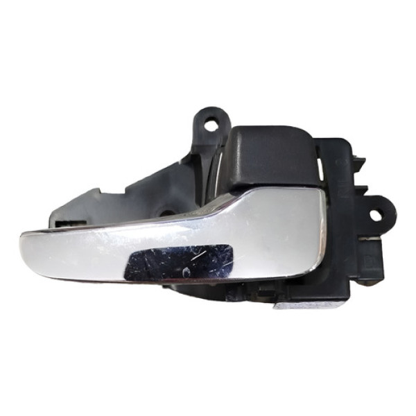 Maçaneta Interna Lancer Gt Porta Traseira Direita 2015 Preto Traseira