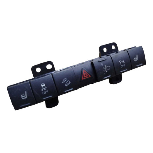 Botao Alerta Traçao Farol Milha Dodge Journey 2013 Detalhe Preta