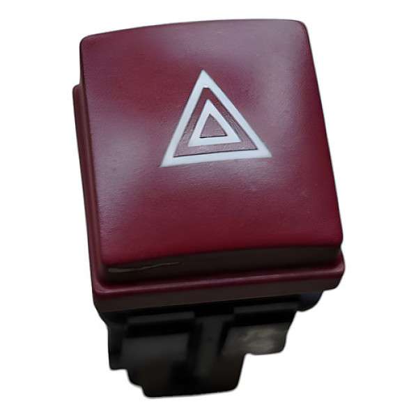 Botão Pisca Alerta 207 2009 2010 2011 2012 2013 2014 2015 - Vermelha