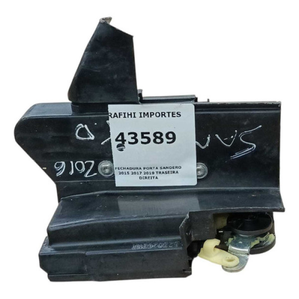 Fechadura Porta Sandero 2015 2017 2019 Traseira Direita