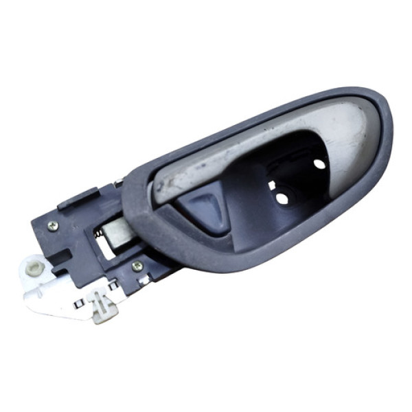 Maçaneta Interna Civic 2008 2009 2010 Dianteira Esquerda Cinza Dianteira