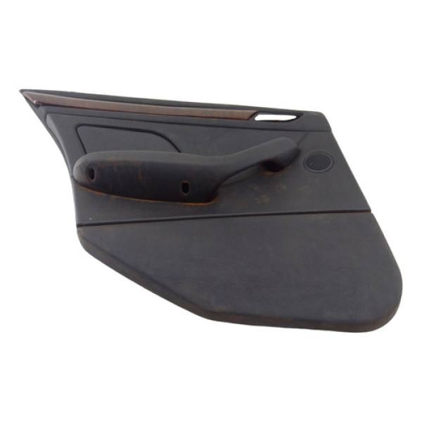 Forro De Porta Dianteira Esquerda Bmw 330 2004 Detalhe  Preto