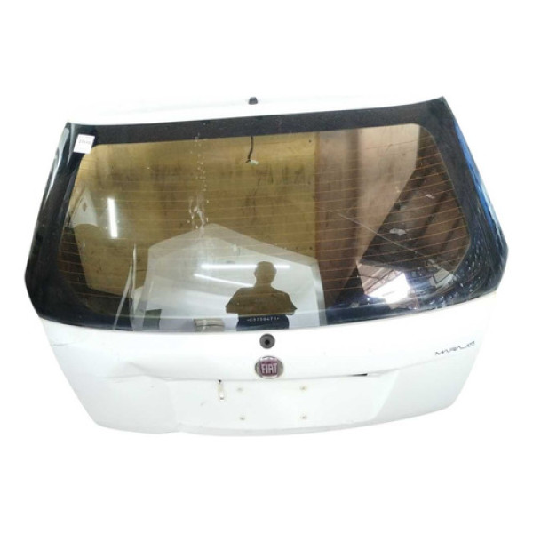 Tampa Traseira Fiat Palio 2008 2009 2010 2011 2012 Detalhe Branca