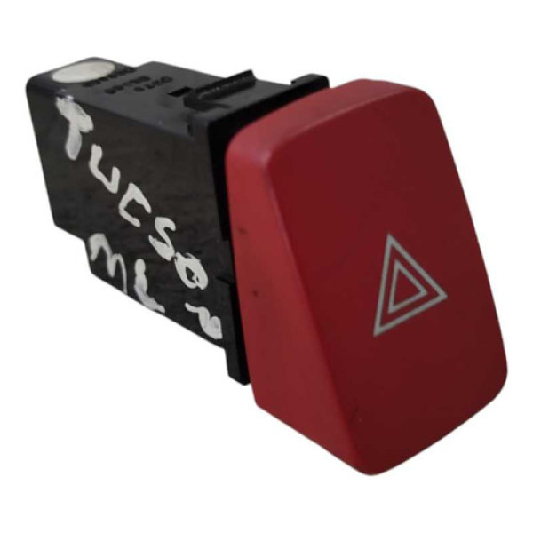 Comando Botão Pisca Alerta Hyundai Tucson 2009 2010 2011 Vermelho