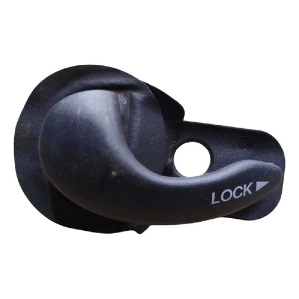 Maçaneta Interna Traseira Esquerda Palio 2001 2002 2003 2004 Preta Traseira