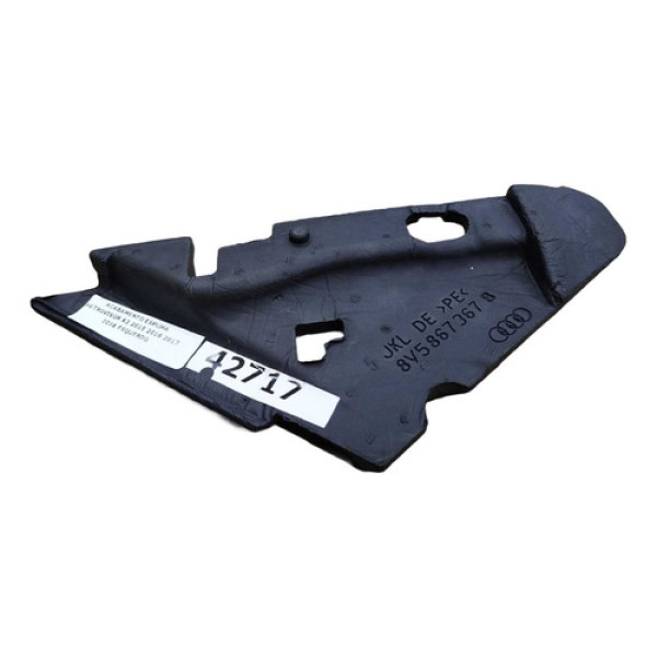 Acabamento Espuma Retrovisor A3 2015 2016 2017 2018 Esquerdo Preto