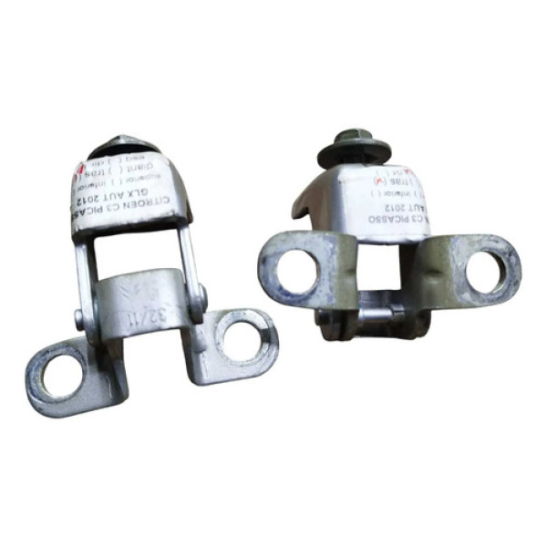 Dobradiça Tampa Traseira Citroen C3 Picasso 2012 Par