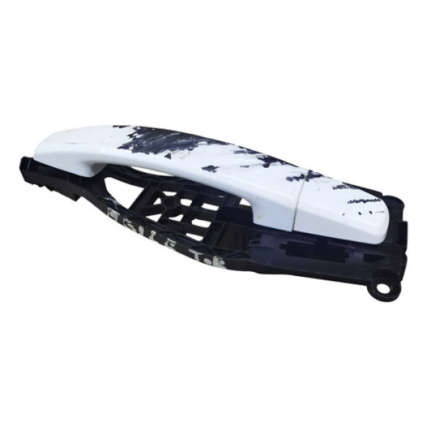 Maçaneta Externa Agile 2010 2012 Dianteira Esquerda Detalhe Branco Dianteira