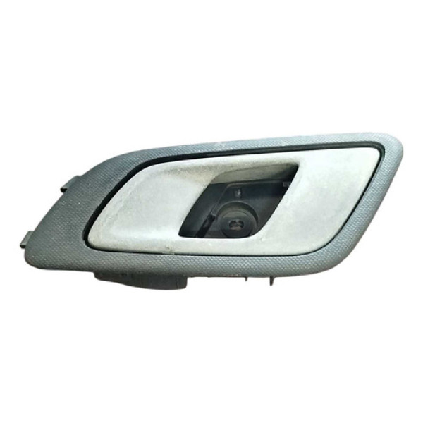 Maçaneta Interna Traseira Esquerda Ranger 2013 2014 Detalhe Prata/preta Traseira