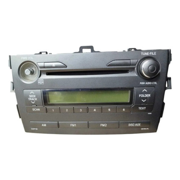 Radio Som Corolla 2008 2009 2010 2011 2012 2013 2014 Detalhe