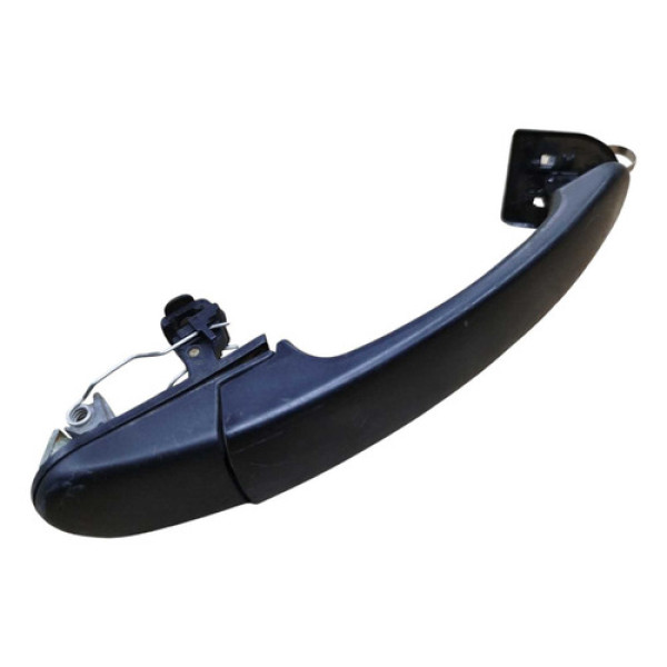 Maçaneta Externa Volkswagen Gol G4 Traseira Direita 2008 Preto Traseira