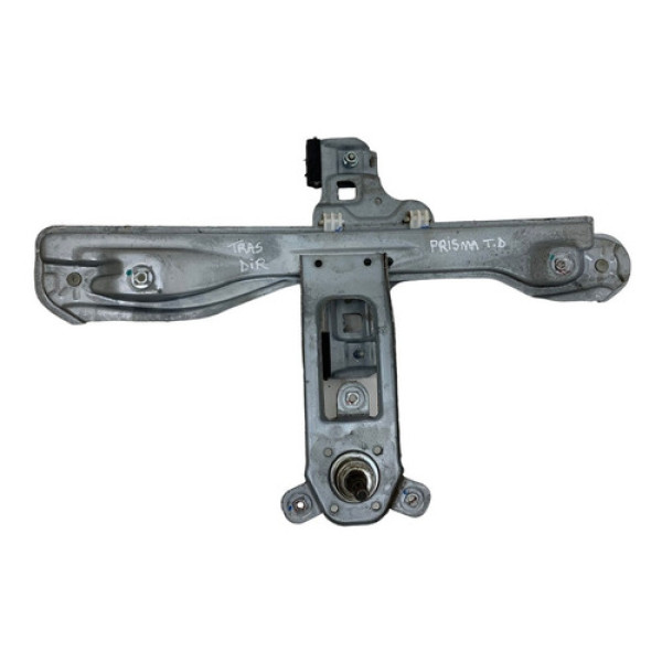 Maquina De Vidro Manual Traseira Direita Prisma 2014