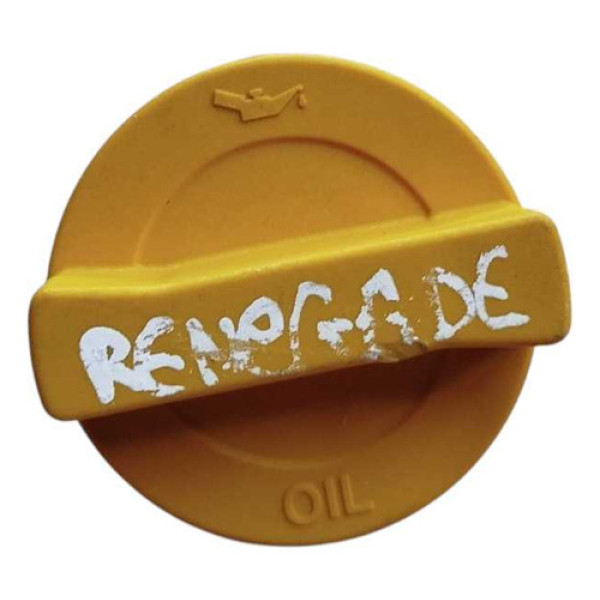 Tampa Oleo Motor Cabeçote Palio Weekend Renegade 1.6 1.8 Amarelo