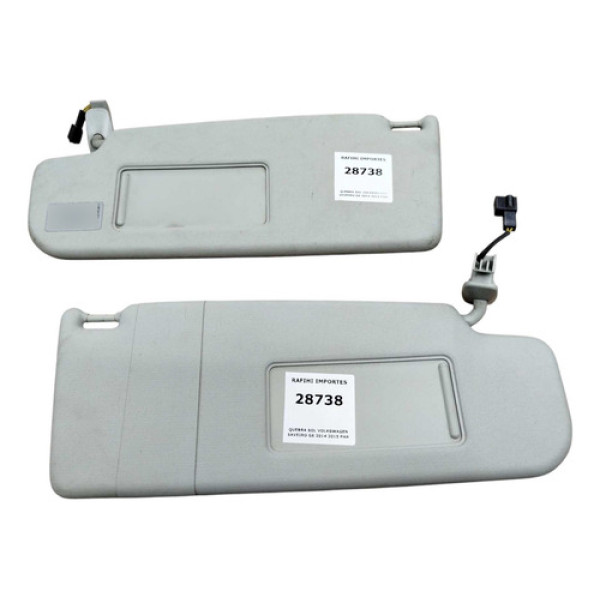 Quebra Sol Volkswagen Saveiro G6 2014 2015 Par