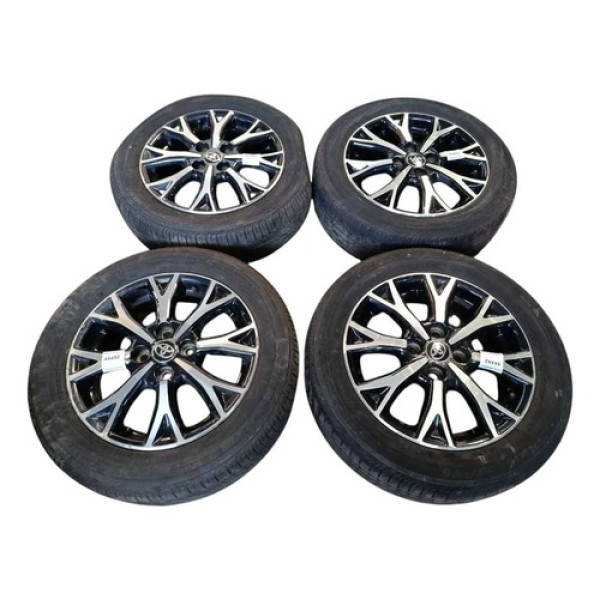 Jogo Roda Aro 15 Liga Etios Platinum 2017 4x100 Sem Pneu Original