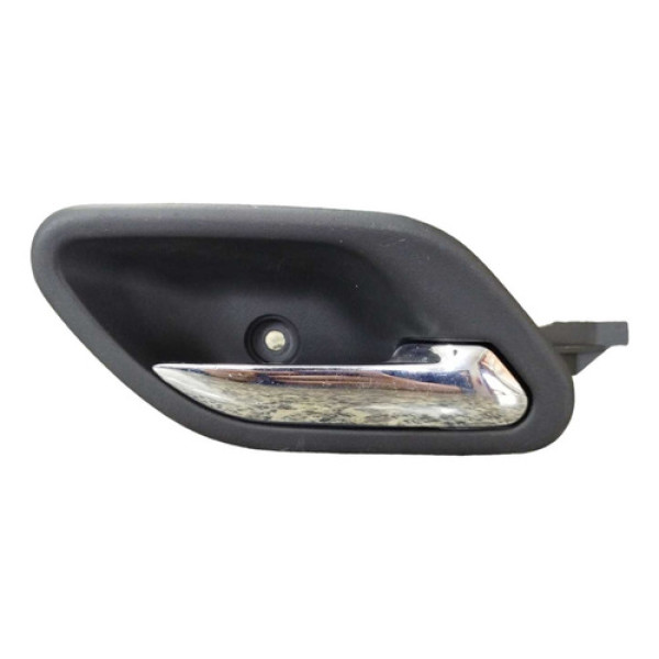 Macaneta Interna Porta Bmw 540 Dianteira Direita 1998 1999 Cromo/preta Dianteira