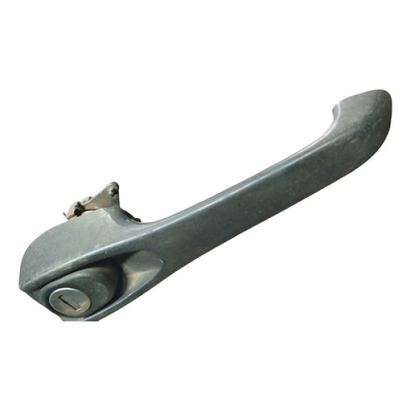 Maçaneta Porta Dianteira Esquerda Fiat Uno 2004 2005 Preto Dianteira