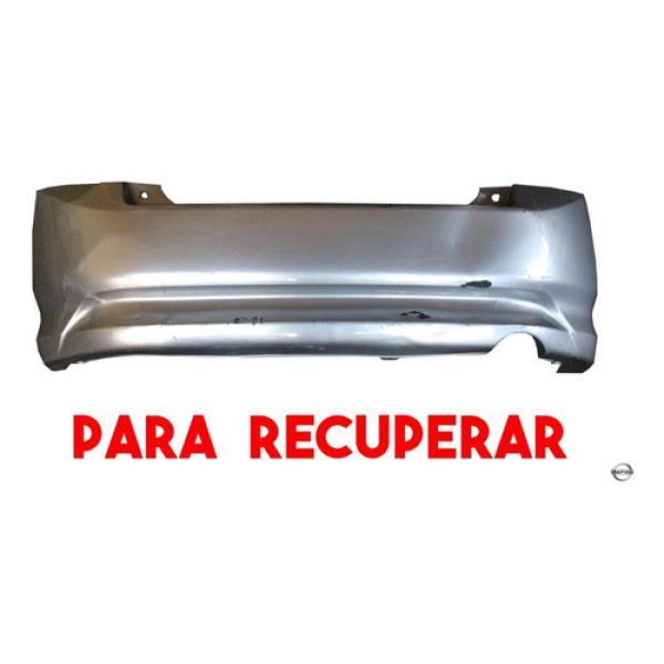 Parachoque Traseiro Honda City 2008 Para Recuperar